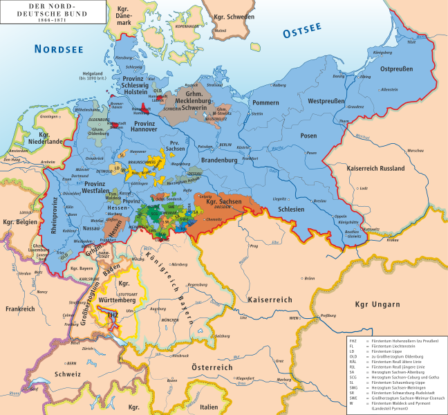 Der Norddeutsche Bund  1866 - 1871